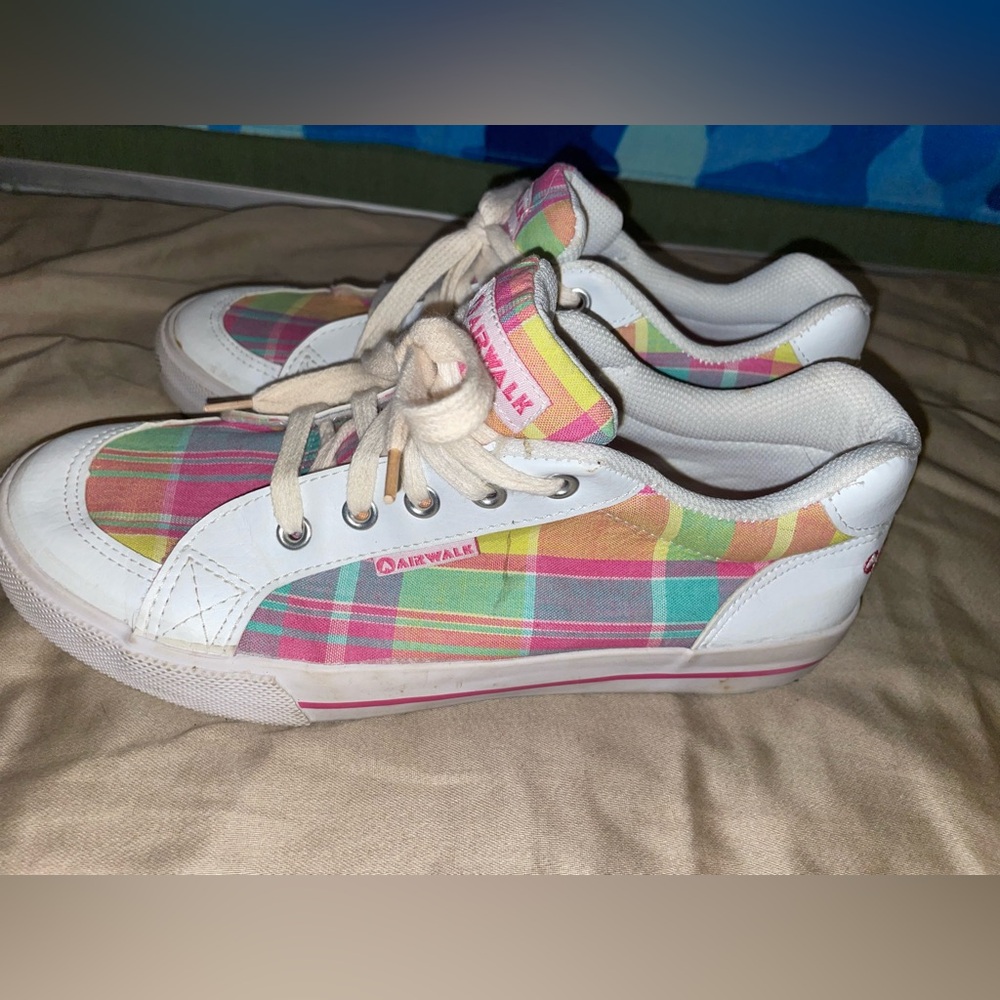 Airwalk Pink and White Sneakers